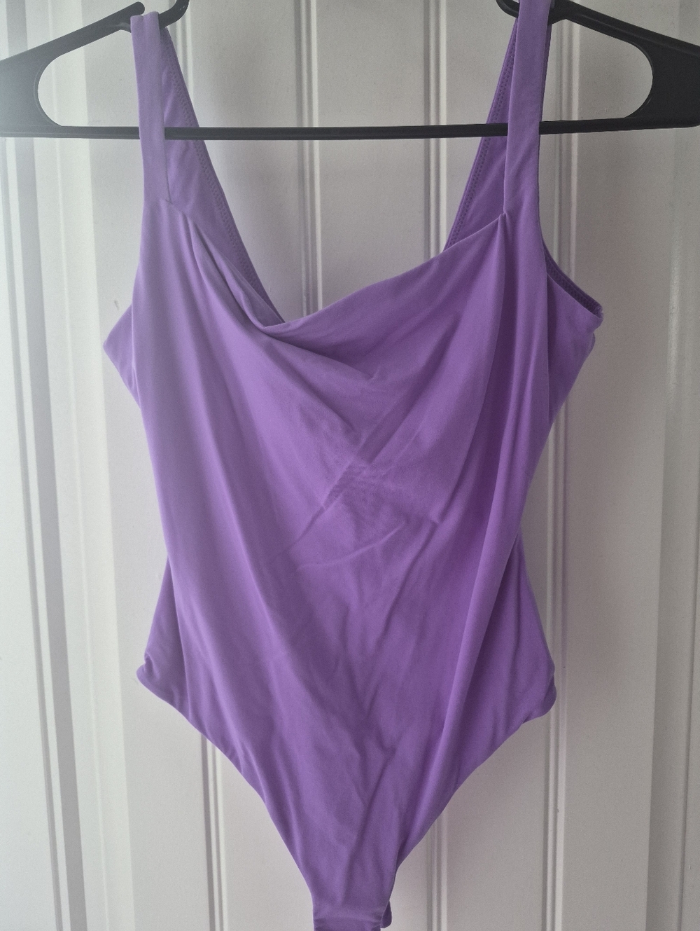 Skims NWOT Ultra Violet Thong Bodysuit